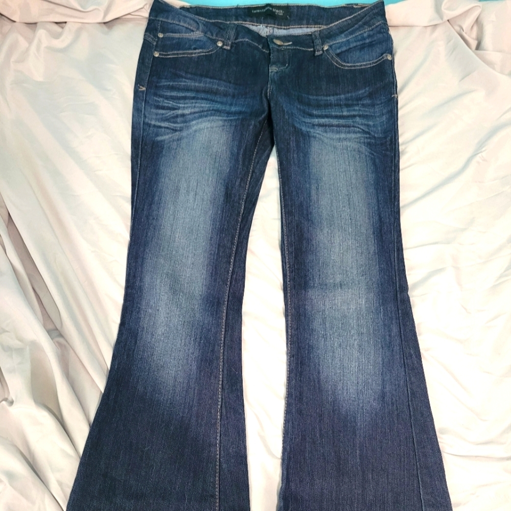 Super Flare Twenty One Black Rue 21 Denim Jeans